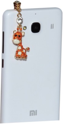 GooDiT Mobile - Jewelry For 3.5mm -Earphone Audio Jack
			Orange Anti-dust Plug