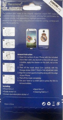 Newmond NMS-6 Color Shining & Crystal Protective Film
			Samsung Galaxy S4 I9500 Mobile Skin