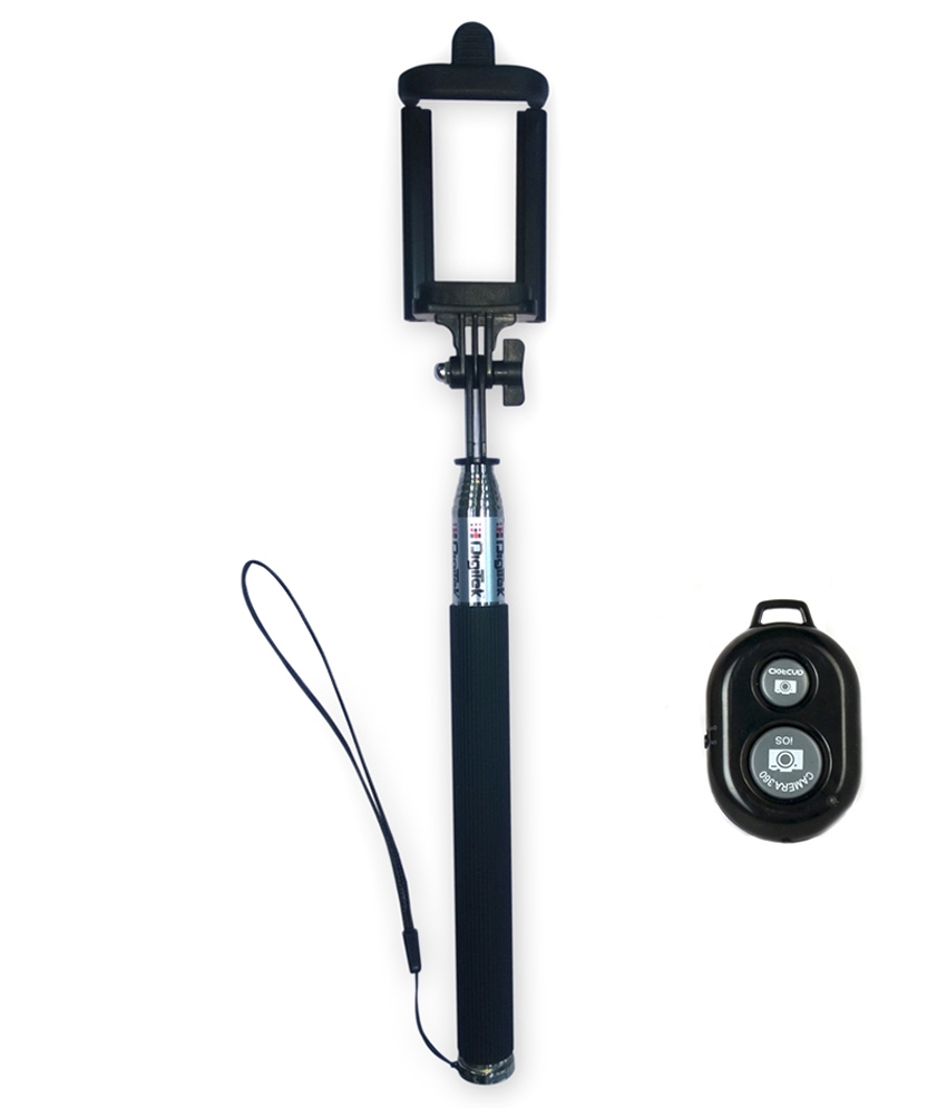 Digitek Dbst 002 Bluetooth Selfie Stick-blue