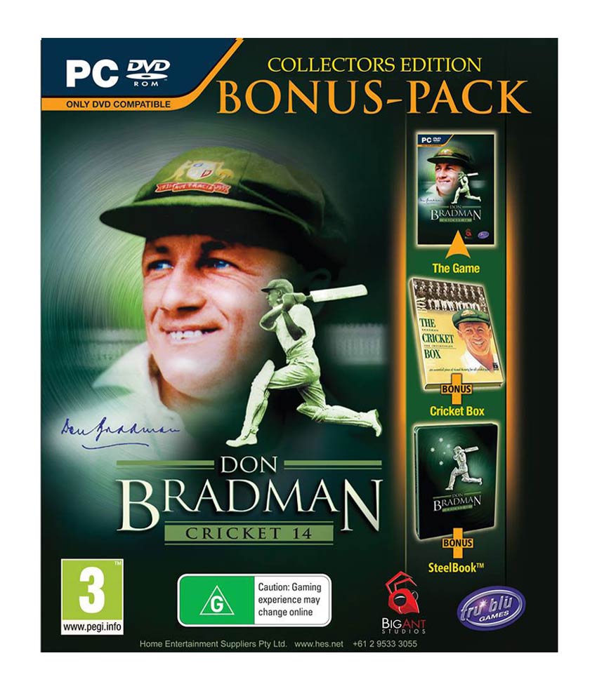 Don Bradman Cricket 14 Collectors Edition PC