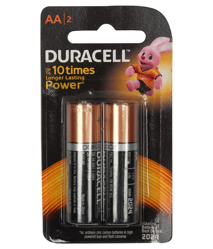 Duracell Aa 2s Battery - Pack Of 2