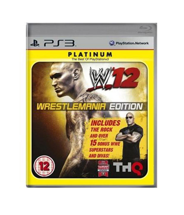 WWE 12 - Wrestlemania Edition PS3