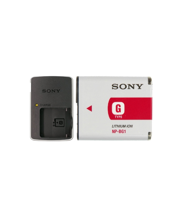Gfd Compatible G Type Battery Np-bg1 + Bc-csg Charger For Sony Camera