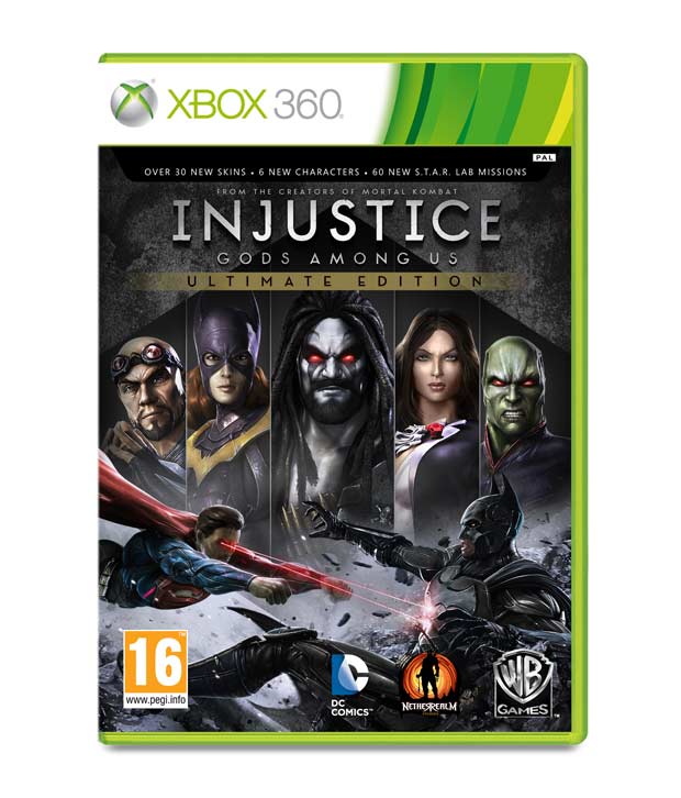 Injustice Gods Amongs Us Ultimate Edition Xbox 360