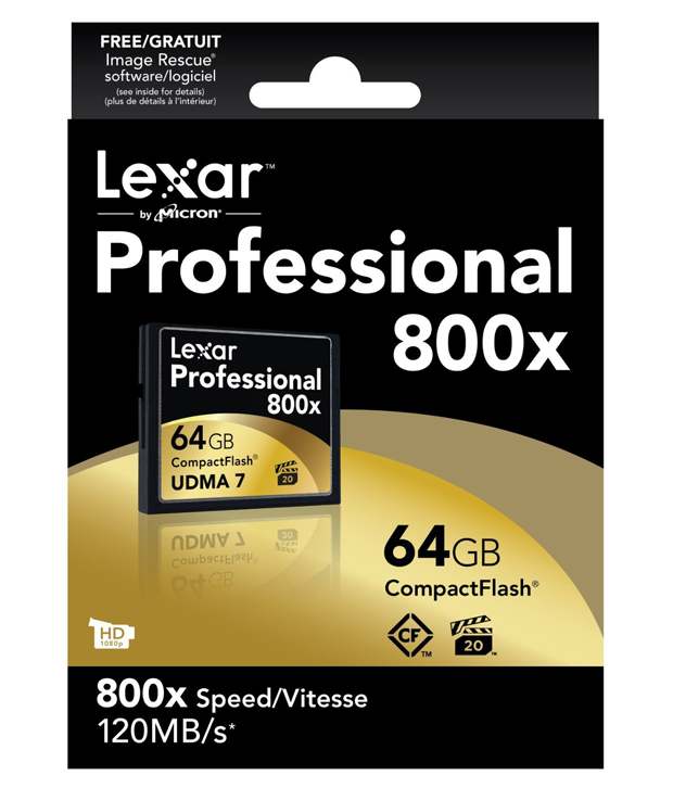 Lexar Pro Cf 64gb 800x