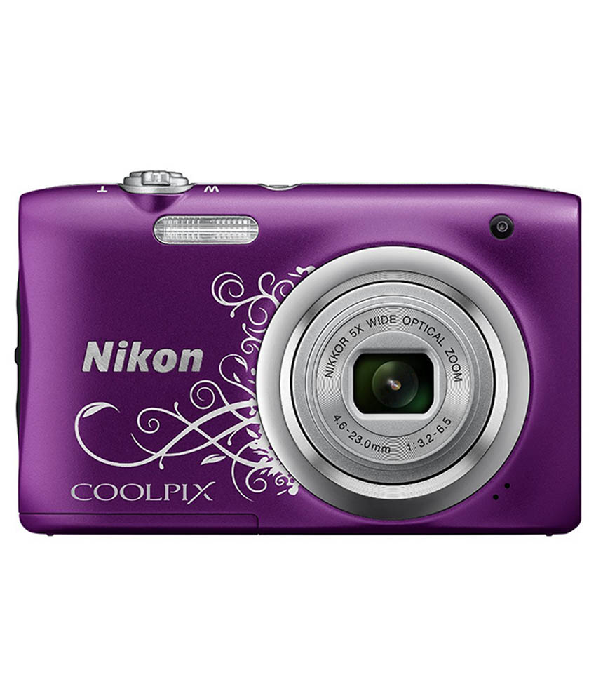 Nikon Coolpix A100 20.1mp Digital Camera - Purple