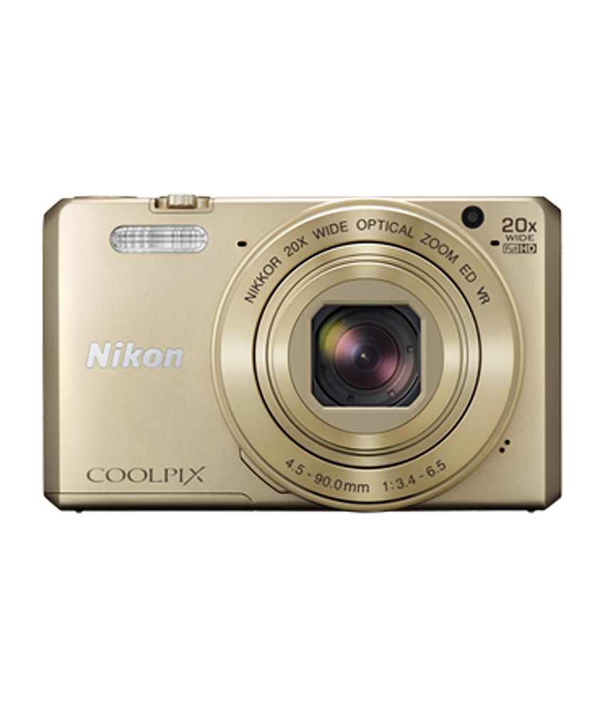 Nikon Coolpix S7000 16.0mp Digital Camera (golden)