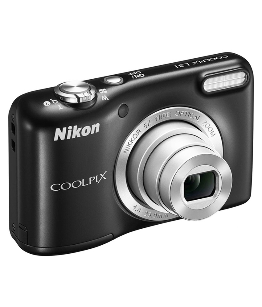 Nikon L31 Digital Camera - Black