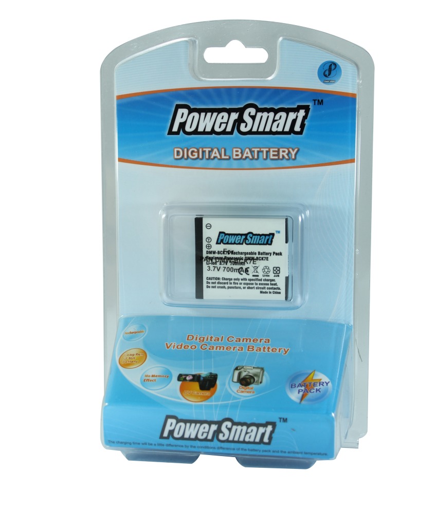 Power Smart 700mah Replacement Battery For Panasonic Dmw-bck7e - White