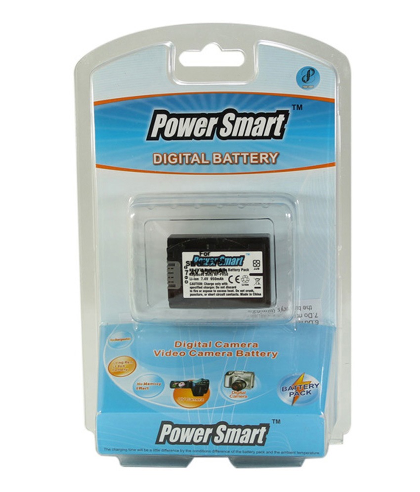 Power Smart 950mah Replacement For Sony Np-fv50 - Black