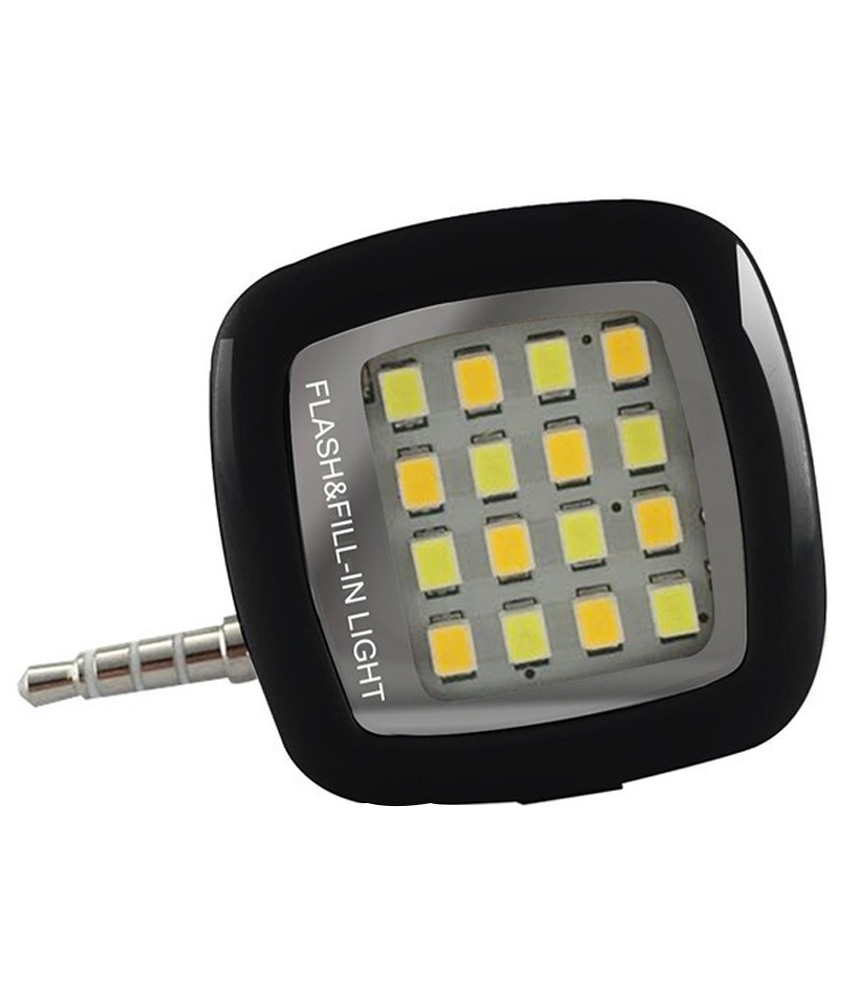 Rich Smartphone Led Selfie Flash Light - Black