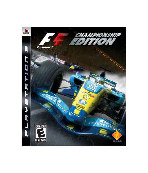 F1: Formula One Championship Edition PS3 (Imported)