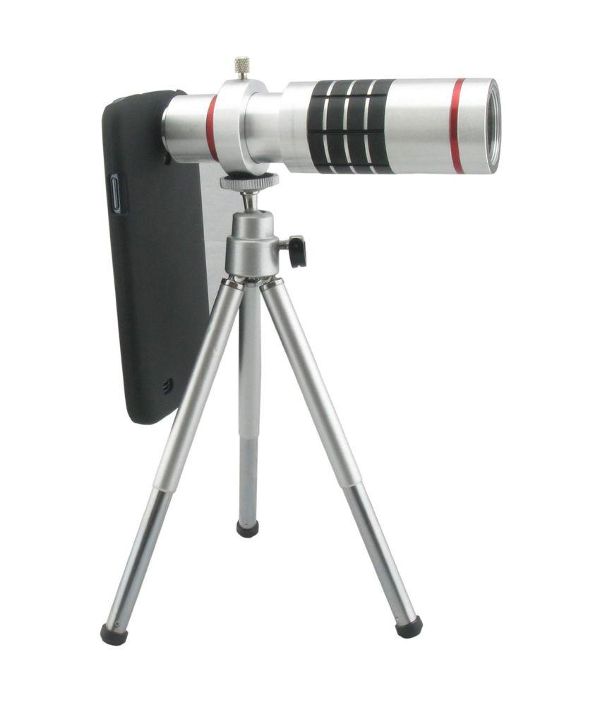 Samsung S6 18x Telescope Lens Kit Set - Zoom Lens, Back Cover & Mobile Tripod