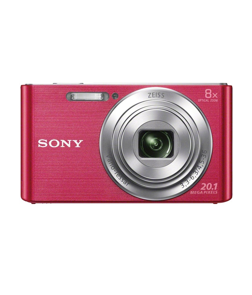 Sony CyberShot DSC W830 20.1MP Point & Shoot Digital Camera (Pink)
