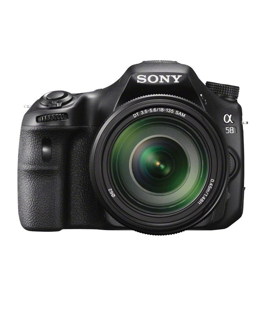 Sony SLT-A58M SLR with SAL 18-135mm Kit Lens