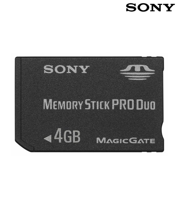 Sony Memory Stick Pro DUO 4 GB Memory Card