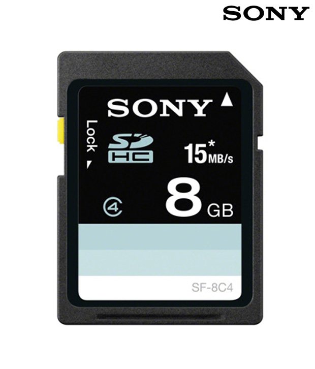 Sony SDHC SF-4N4 8GB Memory Card