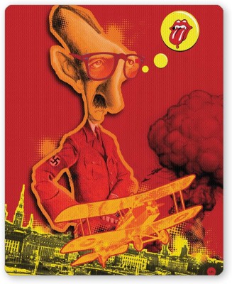 PosterGuy Adolf Hitler Inspired Pop Art Illustration Mousepad