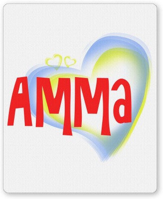 PosterGuy Amma Pink Typography Mousepad
