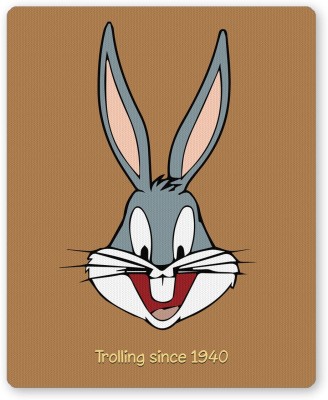 PosterGuy Bugs Bunny Trolling Since 1940 Cartoon Series Inspired Quirky Mousepad