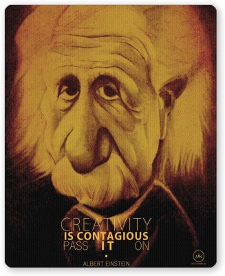 PosterGuy Creativity Is Contagious | Albert Einstein Motivational Mousepad