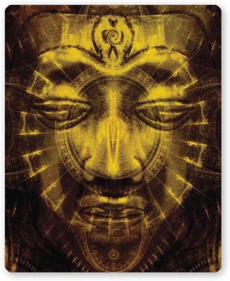 PosterGuy Lord Buddha Warm Golden Religious Mousepad