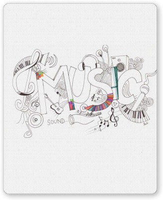PosterGuy Music Is My Life Illustration Mousepad