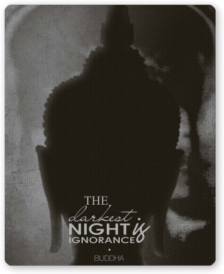 PosterGuy The Darkest Night is Ignorance | Buddha Religious Mousepad