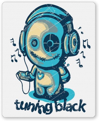 PosterGuy Tuning Black White Digital Art Mousepad
