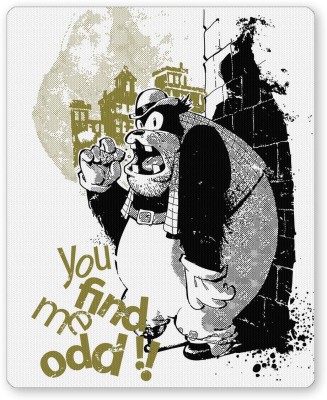 PosterGuy You Find Me Odd !! Funny Graphic Illustration Mousepad
