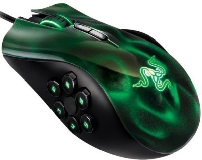 Razer Razer Naga Hex ? Expert MOBA/Action-RPG Laser Gaming Mouse RZ01-00750100-R3M1 Wired Optical Mouse Gaming Mouse
