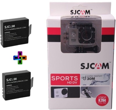 SJCAM SJ SJCAMSJ4000SILVER_2Battery SJCAMSJ4000SILVER_2Battery Sports & Action Camera