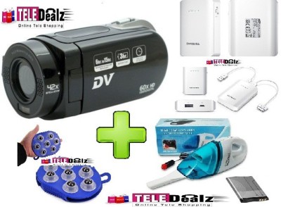 Teledealz H.264 Brand HD Video Handy Camera HD 90 Body Camcorder Camera