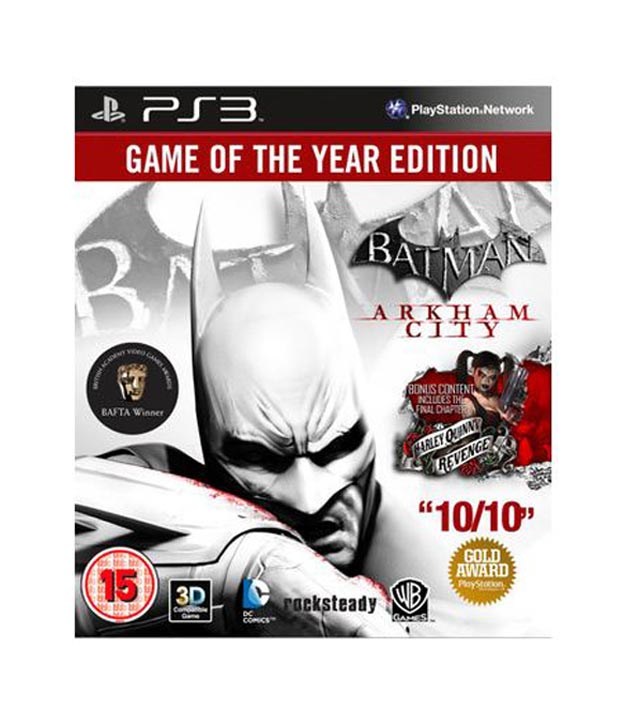 Batman Arkham City (Game of the Year Edition) PS3