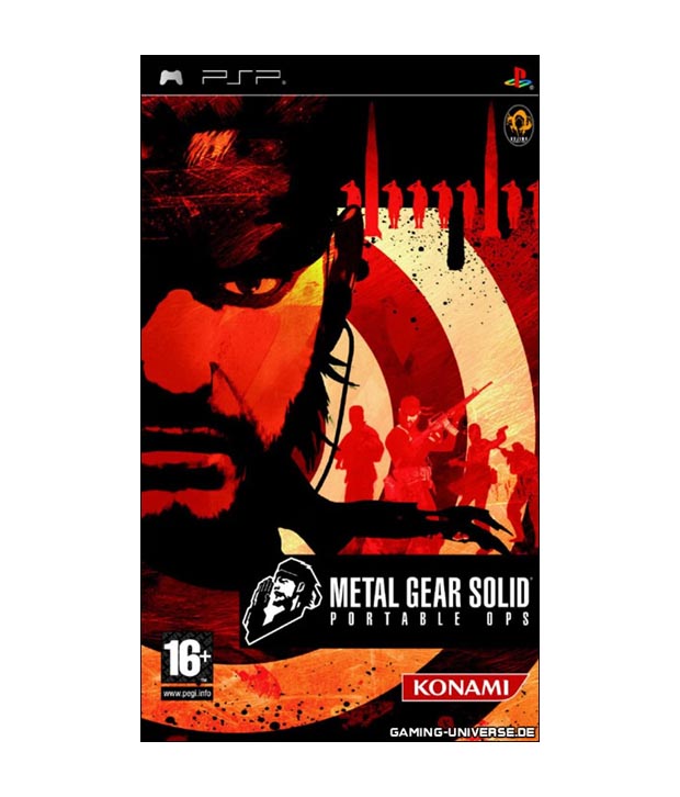 Metal Gear Solid - Portable Ops PSP