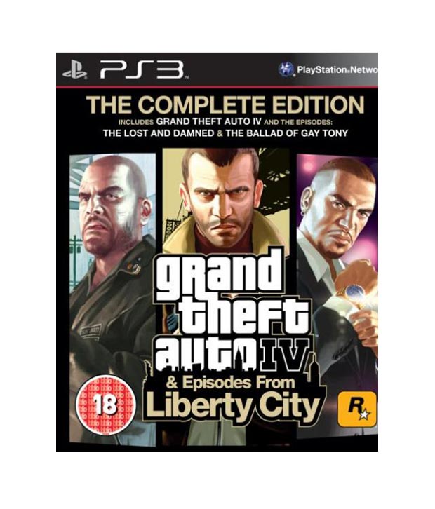 GTA Pack ( GTA IV + GTA Episodes from Liberty City ) PS3