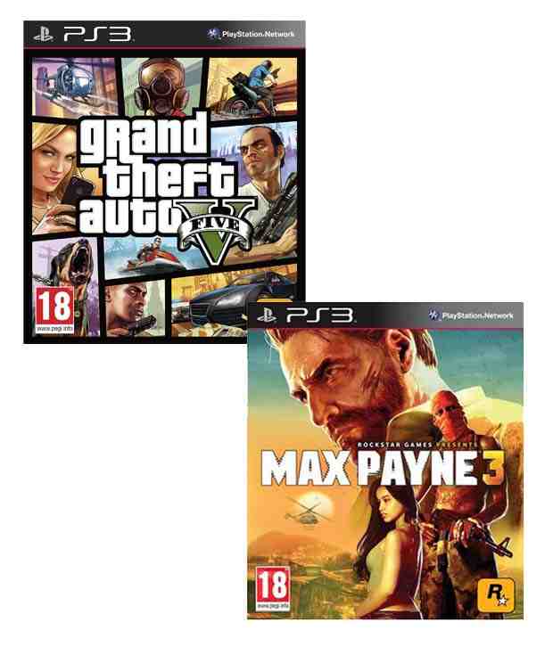 GTA V PS3 & Max Payne 3 PS3