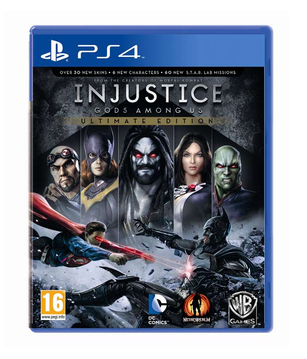 Injustice Gods Among Us: Ultimate Edition PS4