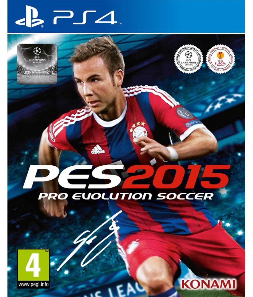 Konami Pro Evolution Soccer 2015 Ps4
