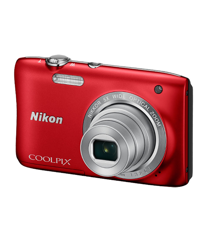 Nikon Coolpix S2900 Digital Camera - Red