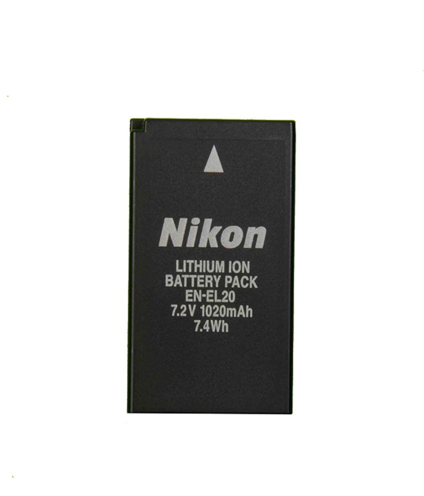 Nikon Coolpix A, S1, J1, J2, J3 model EN-EL 20 with 1020 mAh Camera