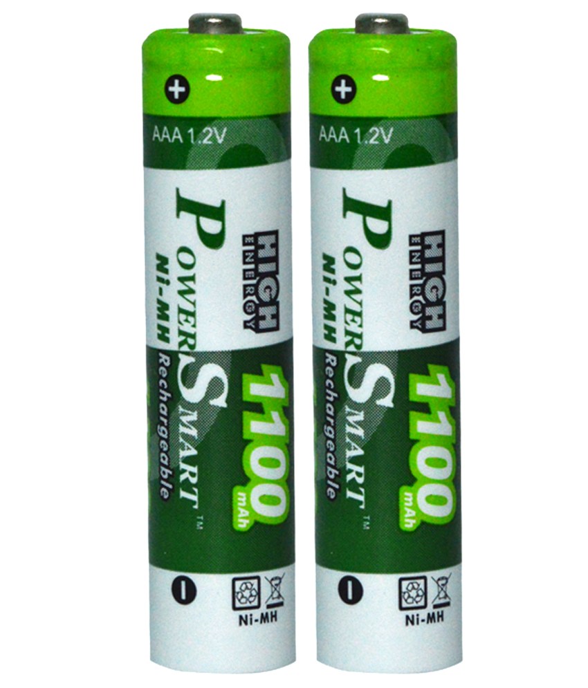 Power Smart Aaa 1.2v Ps1100 Nimh 1100 Mah Rechargeble Battery - Set Of 2