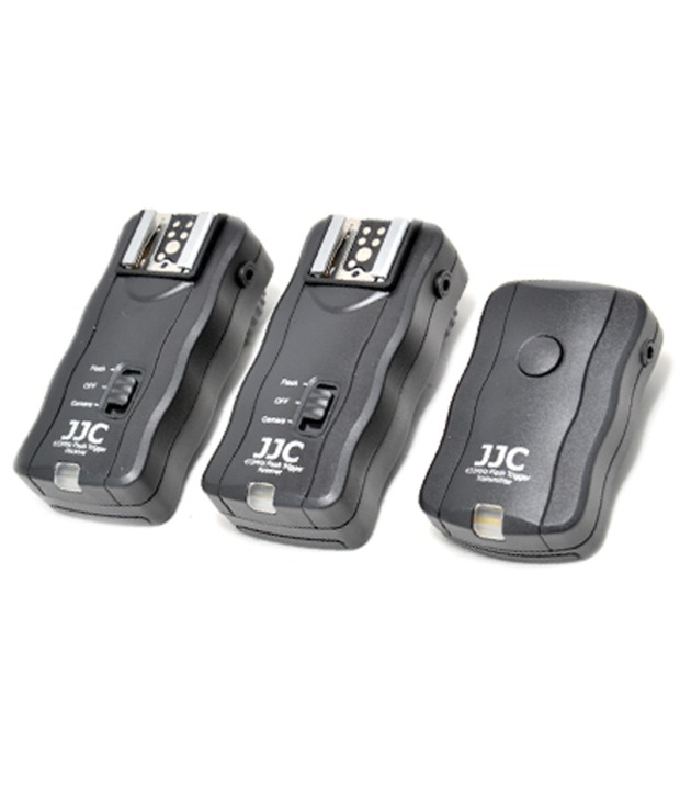 Powerpak Jjc 3-in-1 Wireless Flash Trigger Jf-u2 1 Transmitter 2 Receiver 433mhz