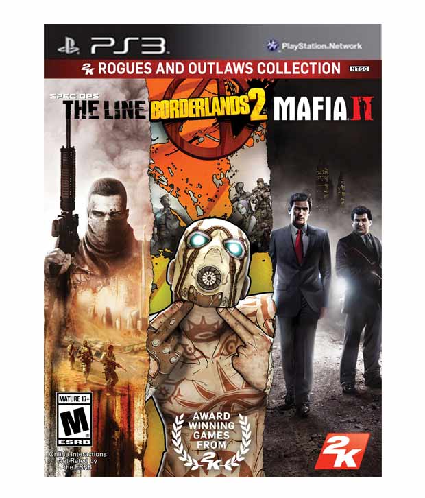 Rogues And Outlaws Collection - Spec Ops: The Line/borderlands 2/mafia Ii - Ps3