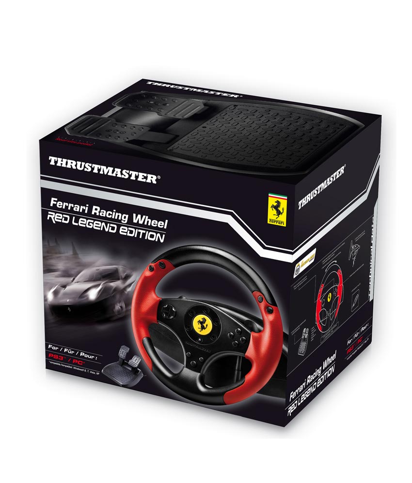 Thrustmaster Ferrari Racing Wheel Red Legend Edition PC,PS3