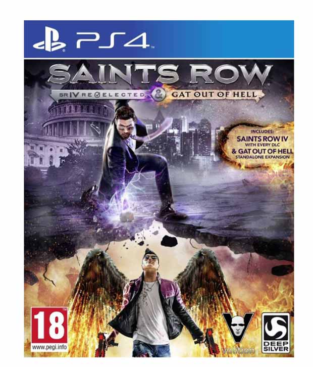 Saints Row Iv: Re-elected & Gat Out Of Hell Ps4