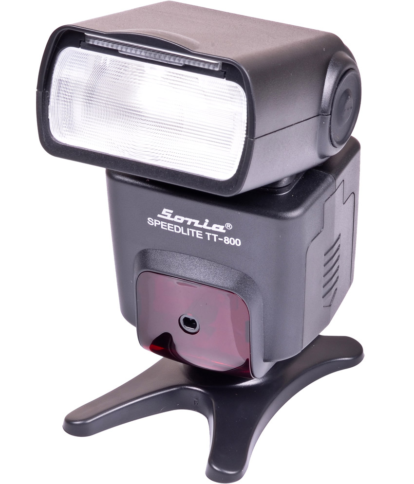 Sonia Camera Flash Tt-800 With Manual Zoom For Nikon, Canon, Olympus, Pentax
