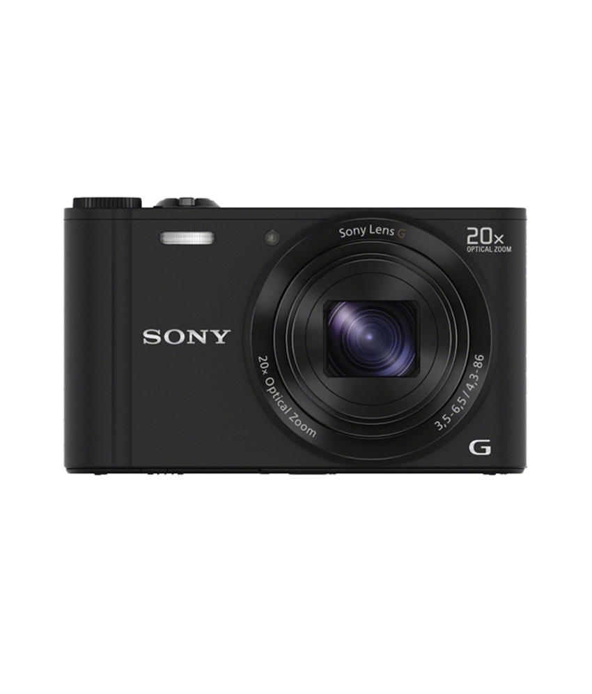 Sony CyberShot DSC-WX350 18.2MP Point & Shoot Digital Camera (Black)
