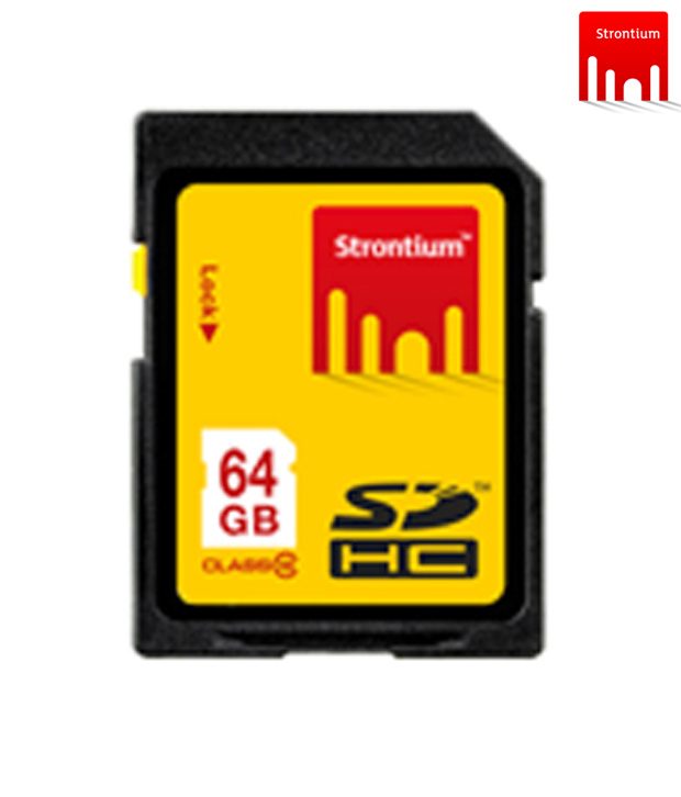 Strontium SDHC 64 GB Class 10 Memory Card