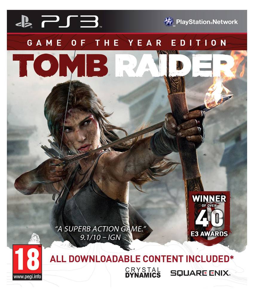 Tomb Raider Game of the Year Edition PS3